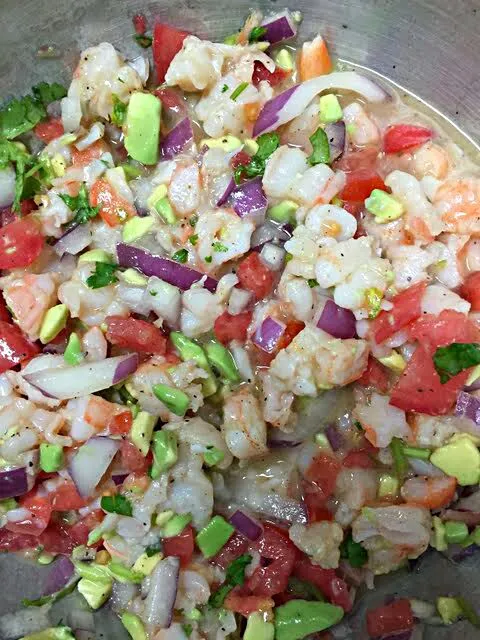 I Made Lime Shrimp and Avocado Ceviche #Salad #Quick and easy #Healthy #Seafood #Lunch #Vegetable 🌟 🌟 🌟 🌟 🌟|Alisha GodsglamGirl Matthewsさん