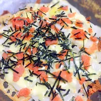 蓮根生地のピザ🍕|くーちゅけさん