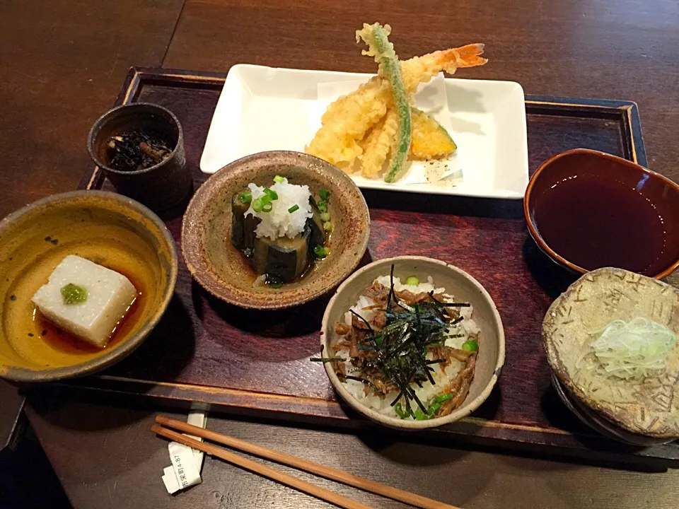 Tempura & zarusoba set|yeni kartikasariさん