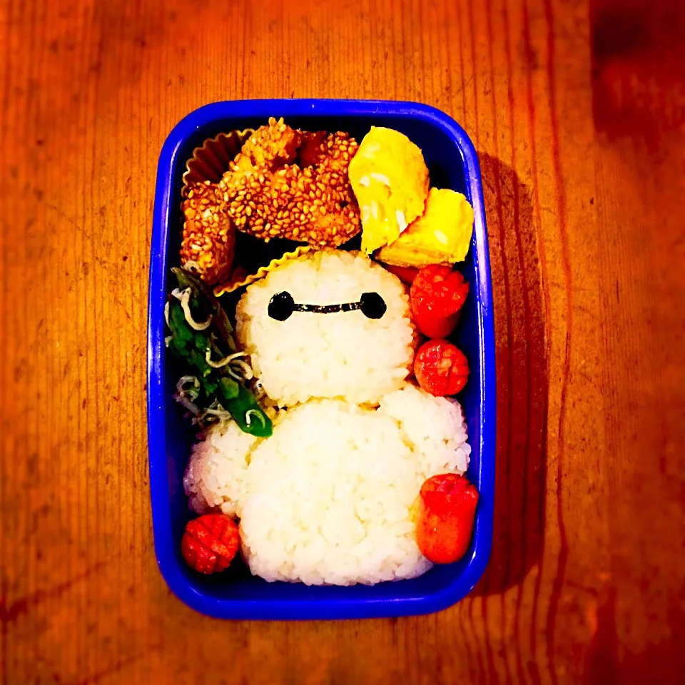 Snapdishの料理写真:ベイマックス弁当|Rie Ichimuraさん