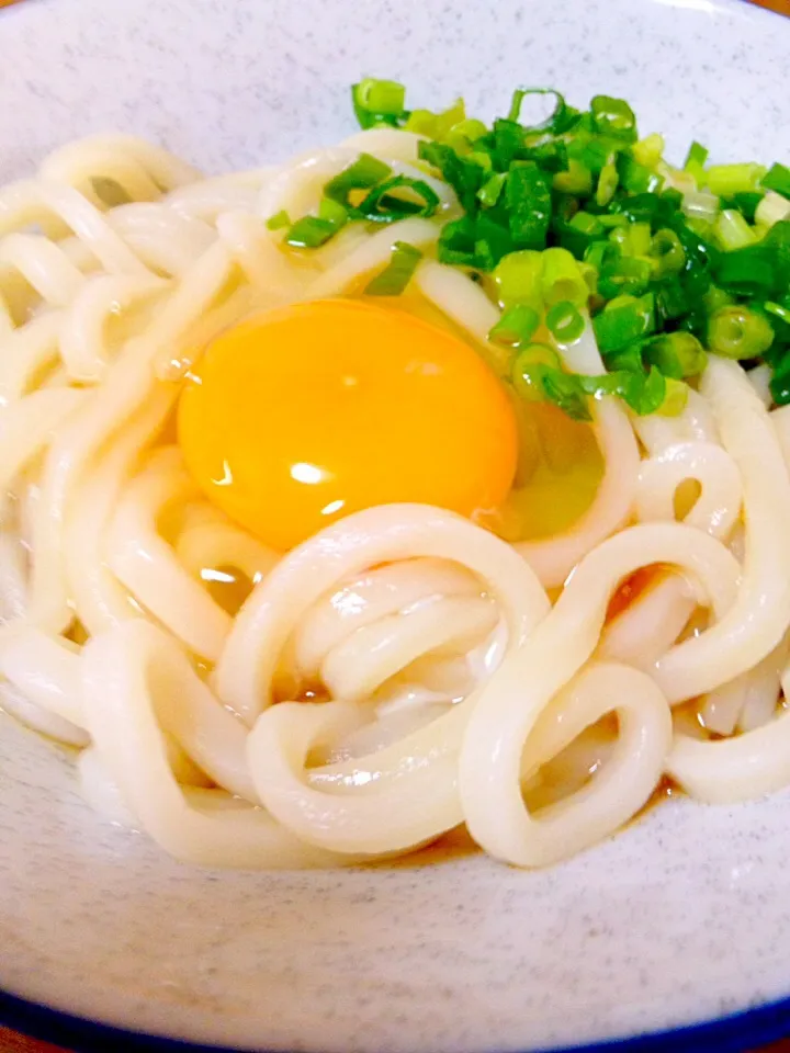 釜玉うどん🍲先ずはこれで🍳|まいりさん