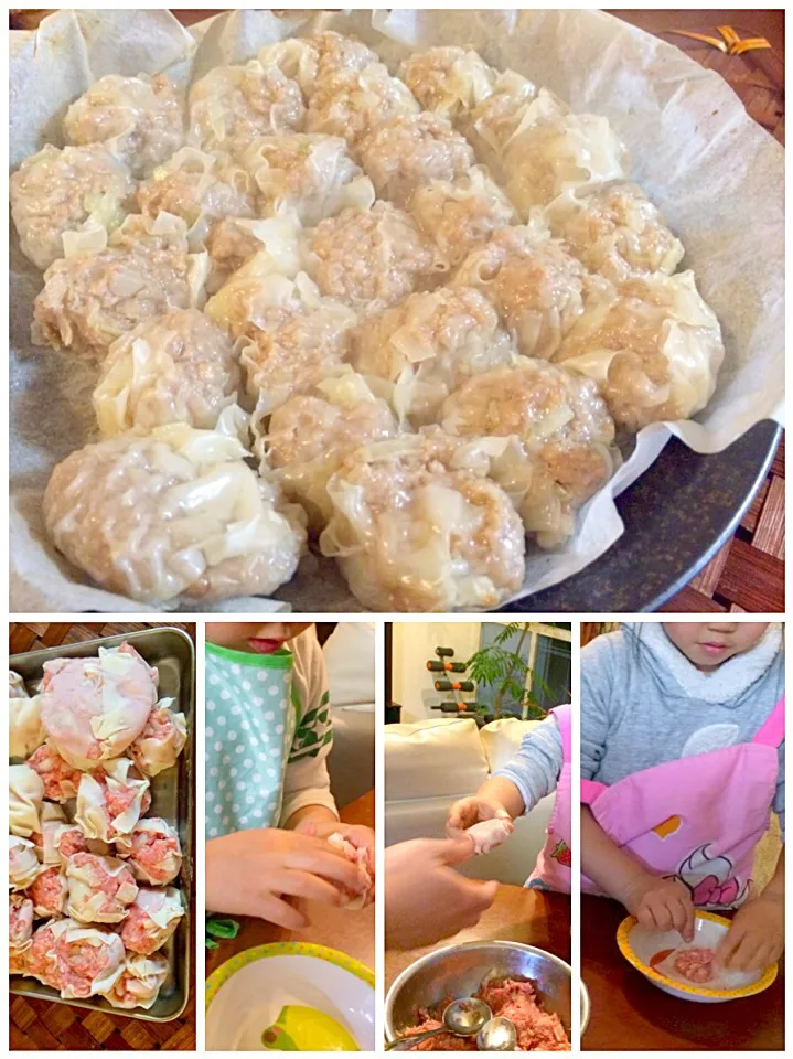 Steamed meat dumpling♨️焼売 by kids|🌈Ami🍻さん