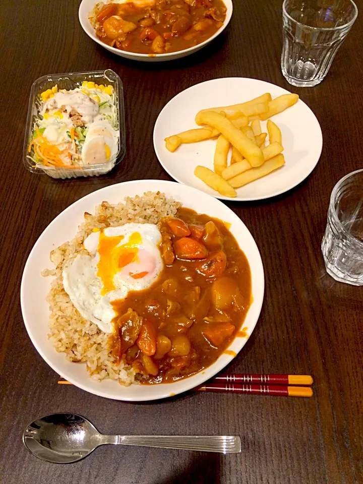 Snapdishの料理写真:2015.3.21 晩御飯|あいさん