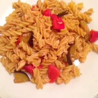 Left over salmon pasta with Japanese sauce|Yumikoさん