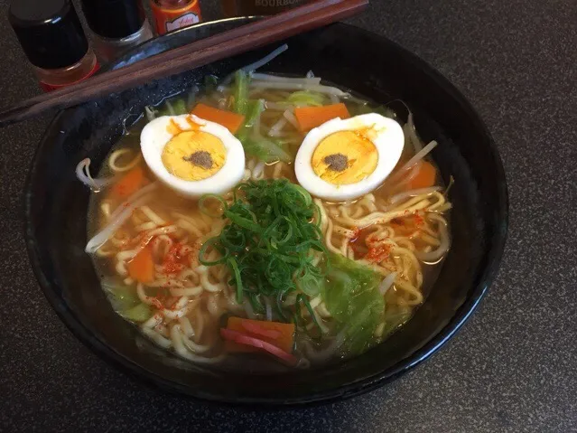 マルちゃん正麺🍜、味噌味❗️ʕ̡̢̡*ϾεϿ*ʔ̢̡̢✨|サソリさん