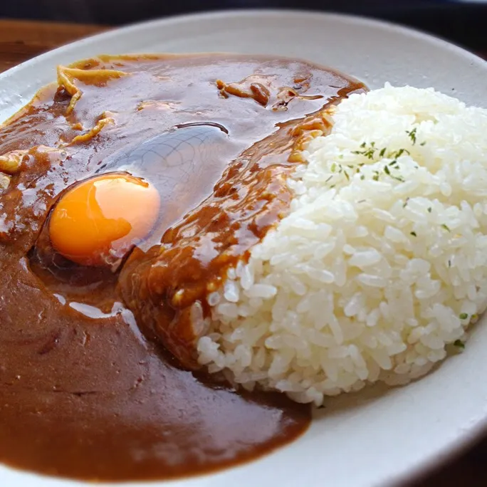 豚しゃぶカレー＋全卵入|stalinさん