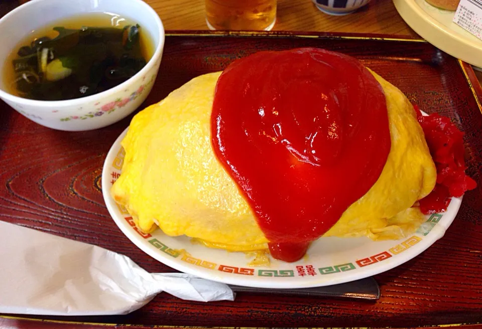 北野食堂のオムライス(大)|よっつん(ღ˘⌣˘ღ)さん