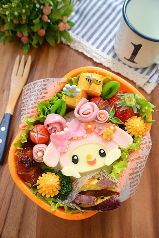 サンリオキャラクターのキャラ弁 デコ料理まとめてみました Snapdish スナップディッシュ