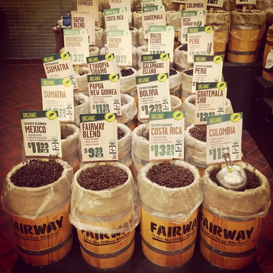 Impressive Coffee selections at Fairway Market|MyRaXさん