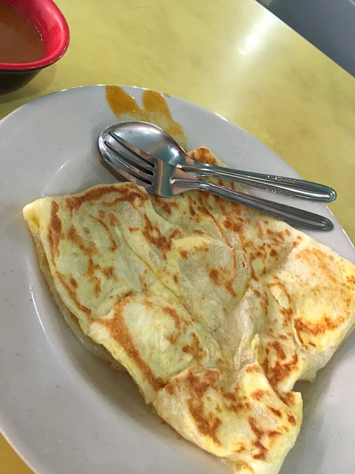 Roti chanai telur bawan|Yoku kuu kyaku daさん