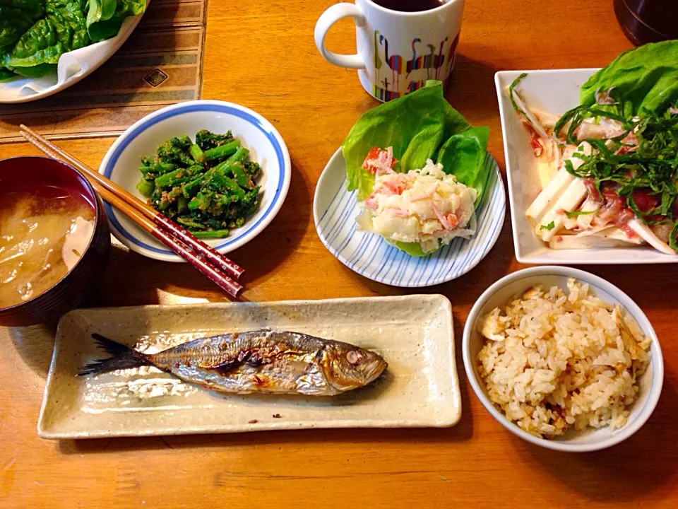 昨日の我が家の晩御飯|まりまりさん