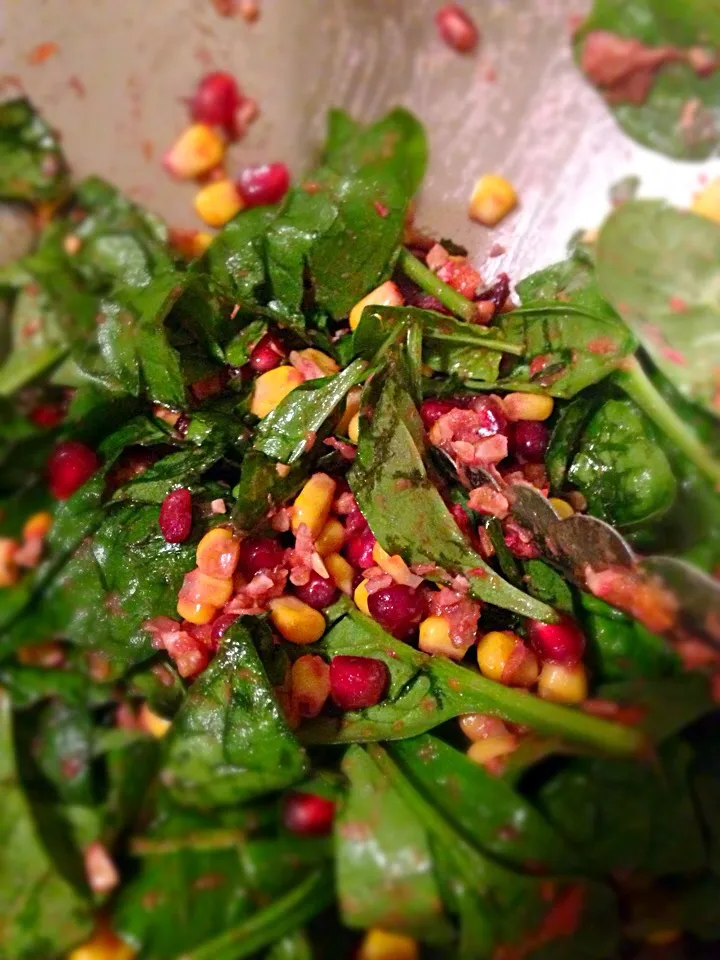 Pomegranate & Chickpea Salad|Bee.pさん