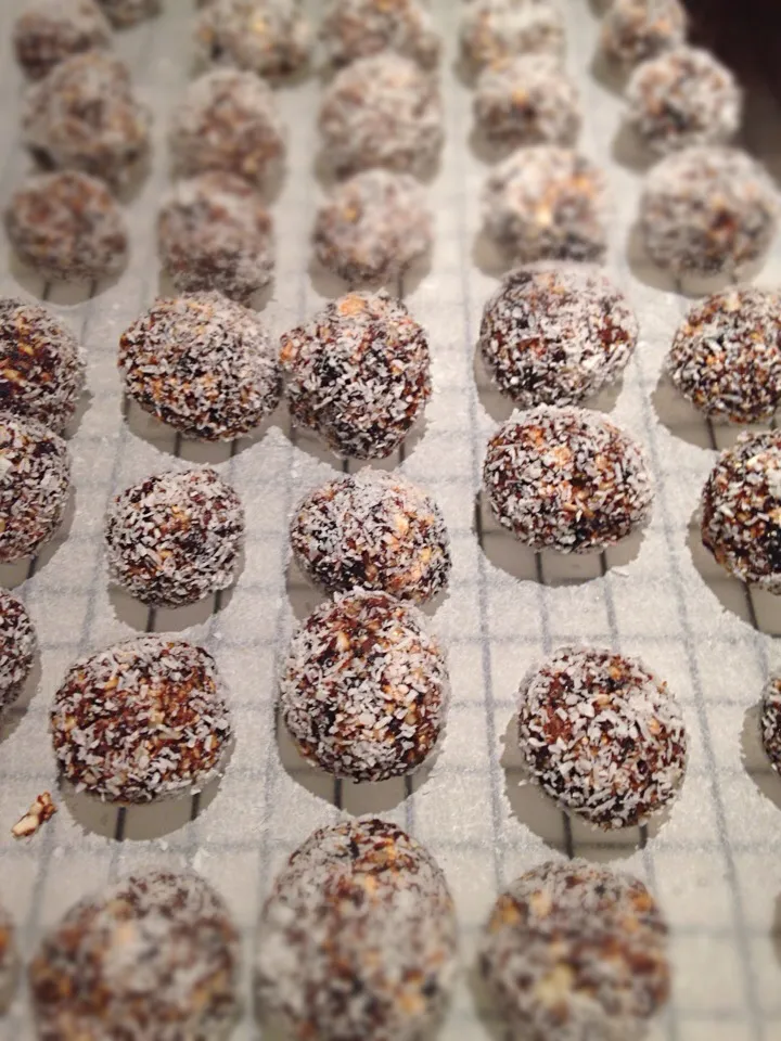 Snapdishの料理写真:Protein nut ball|Bee.pさん