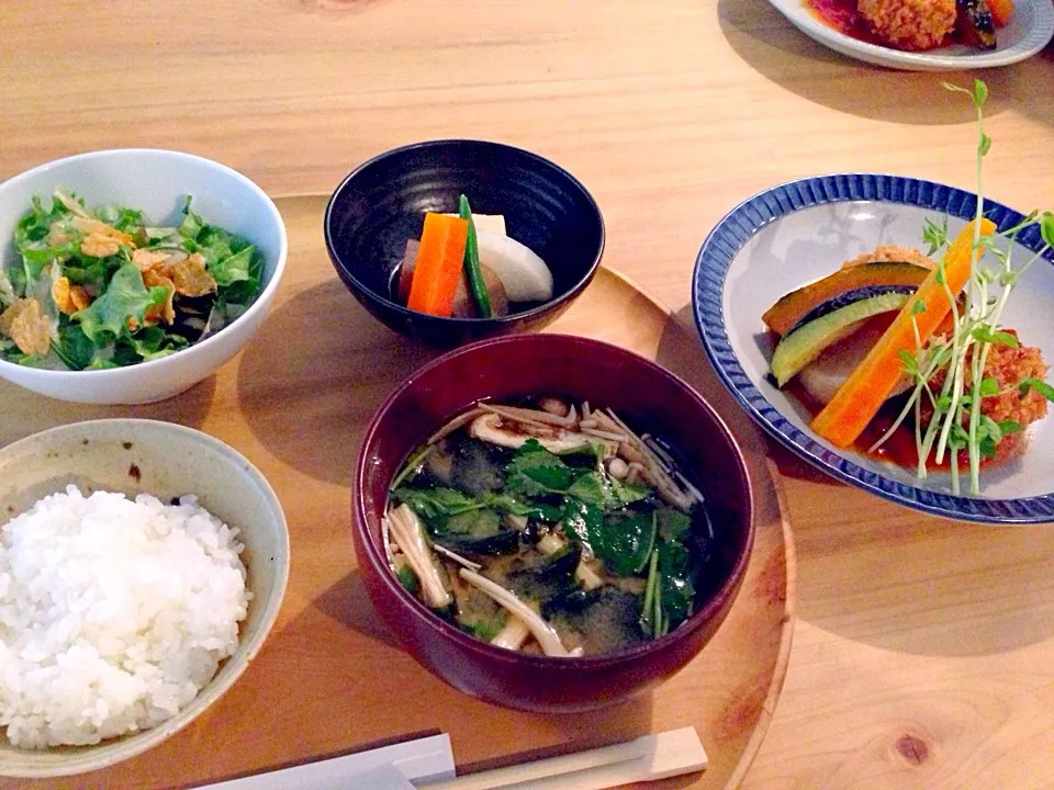 コロッケ定食|ミキさん