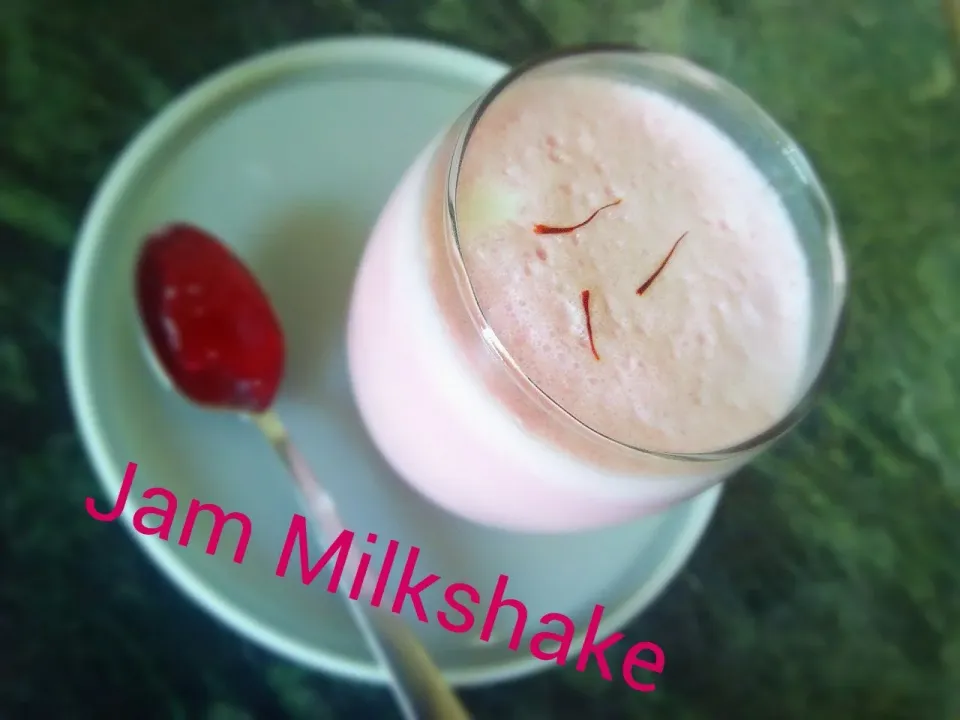 Mixed Fruit Jam Milkshake|Letzlearntocookさん