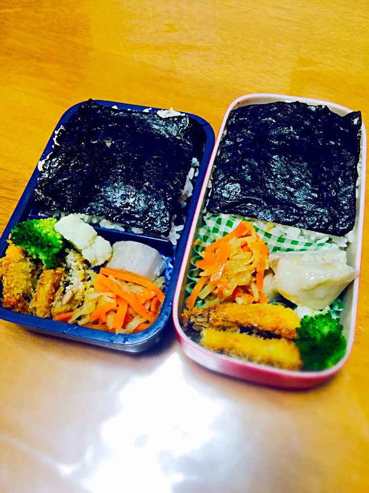 3/23 お弁当 海苔弁&イワシのフライ|Sawaさん