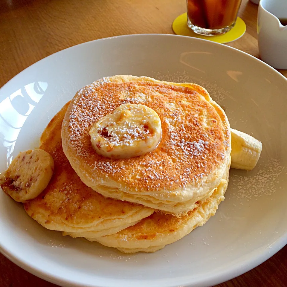 Snapdishの料理写真:ビルズのリコッタパンケーキ🍴😋|♥️さん