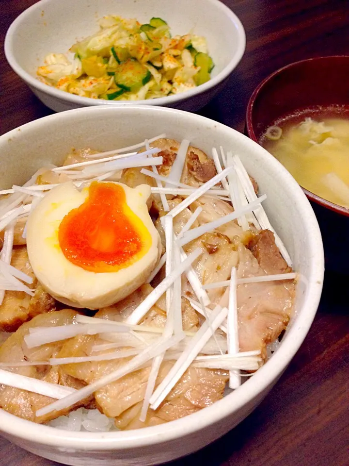 チャーシュー丼  チャーシュー自家製|よし吉*さん