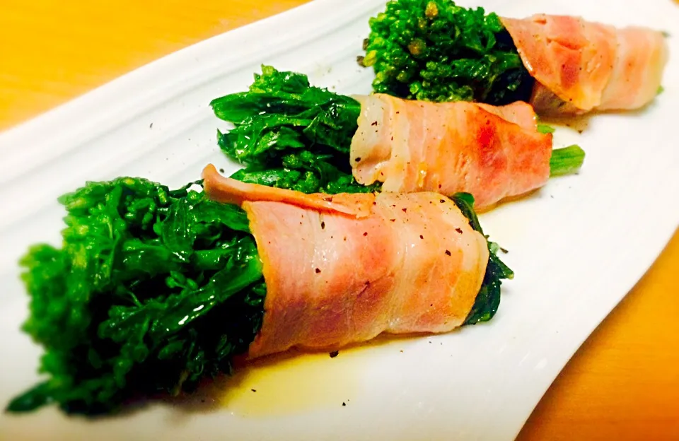 Field mustard&bacon saute|Masakiさん