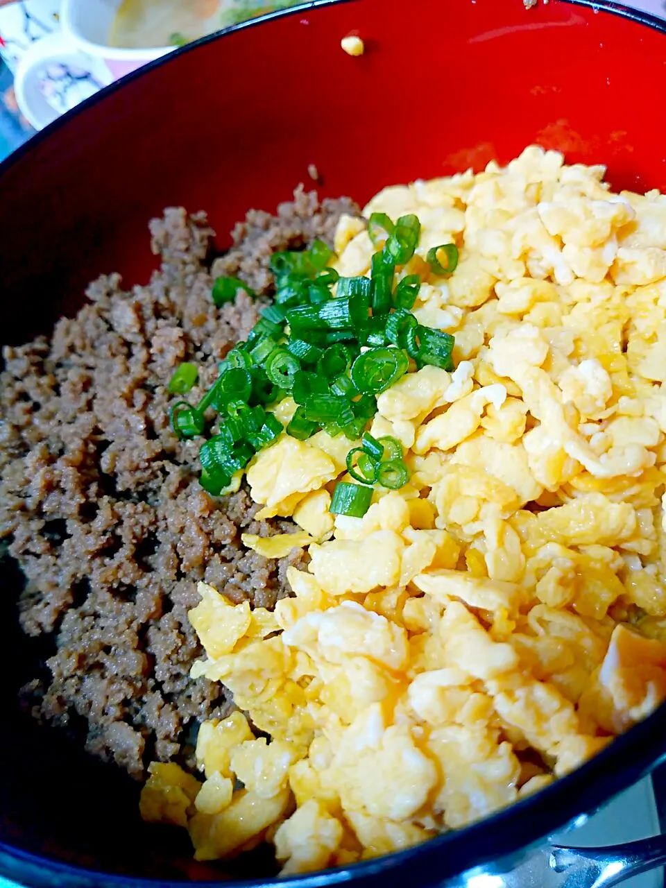 Snapdishの料理写真:そぼろ丼|mｪ ♡さん