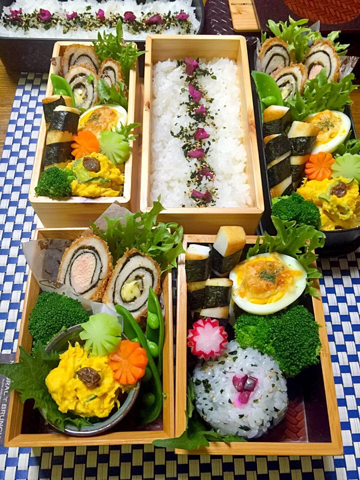 Snapdishの料理写真:火曜日のお弁当💖|Mayumi Konishiさん