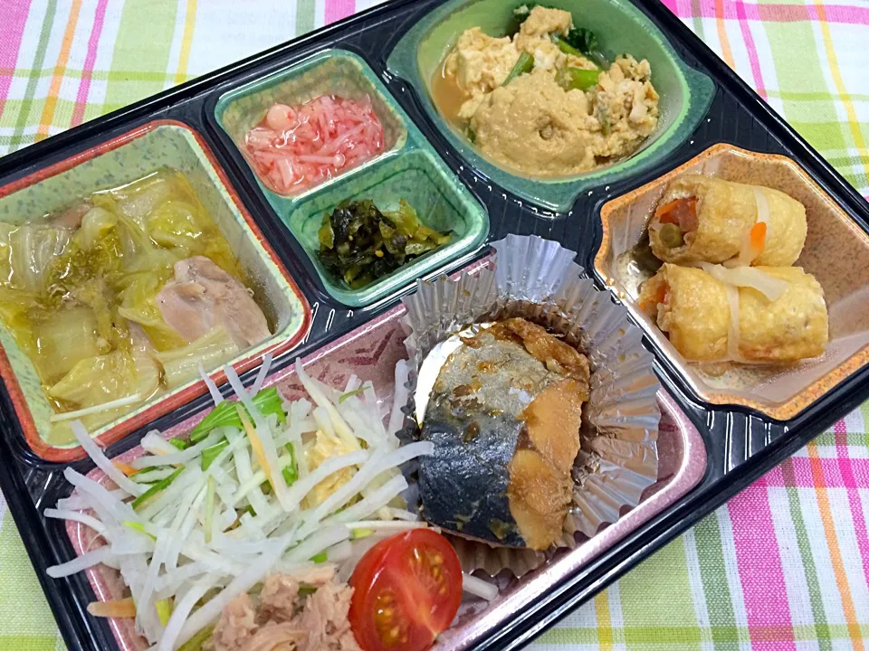 骨なし鰆の生姜煮 日替わり弁当 豊川市宅配|Naokazu Kuritaさん