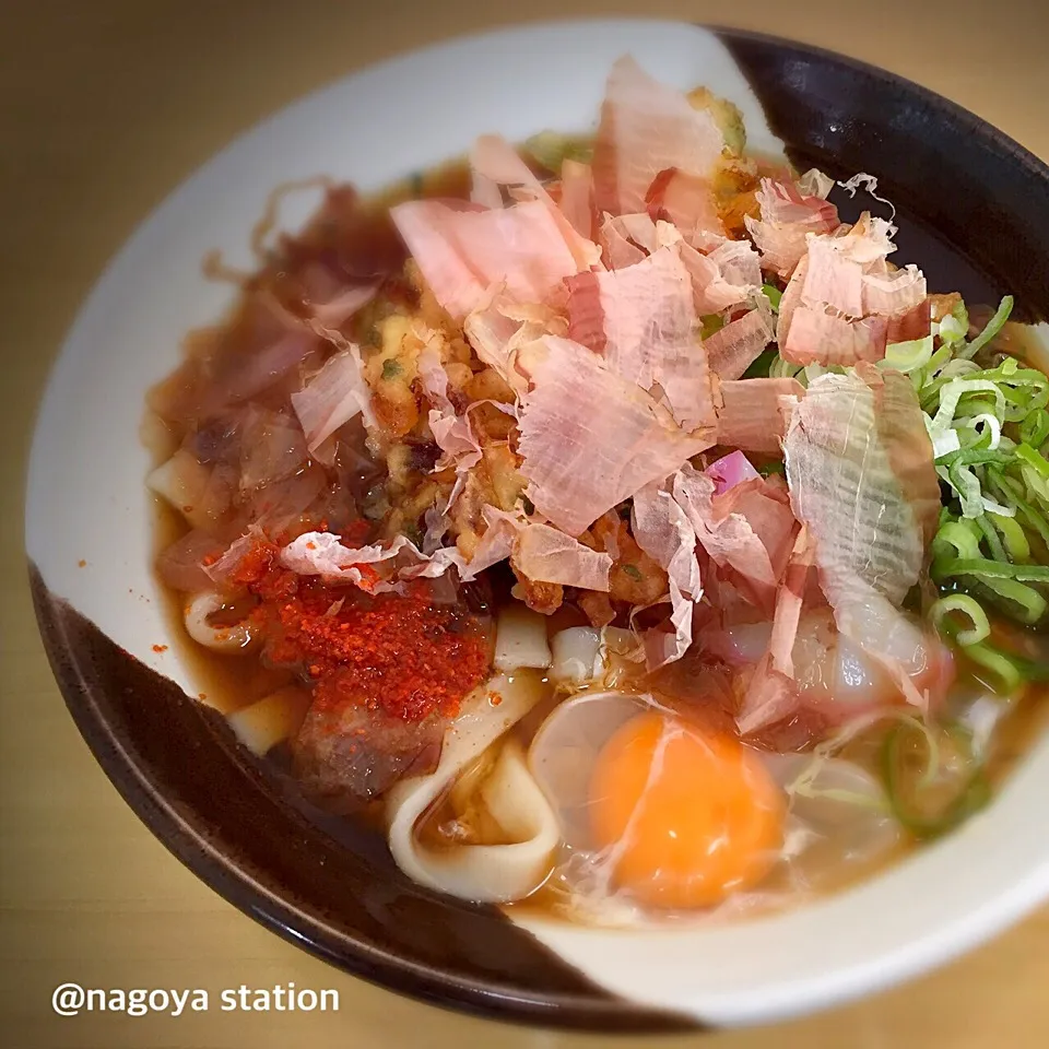 ＠名代きしめん住よし☆ ご無沙汰のかき揚げ玉子きしめんだよ♪😋|TETSU♪😋さん