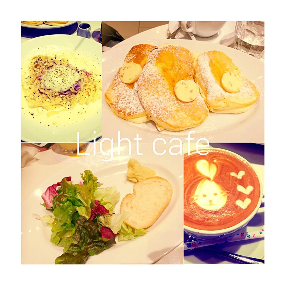 Lightcafé💭リコッタチーズパンケーキ🍴💕|紗季さん