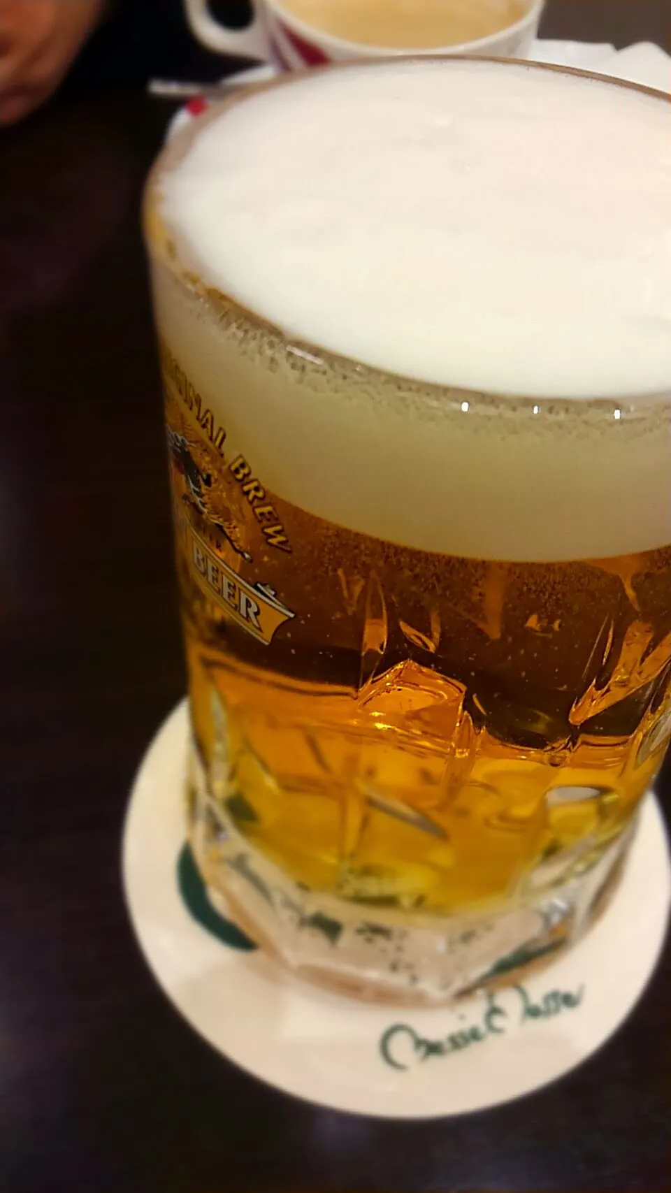 面談終わって…生ビール(*>∀<*)|ヴェローナのパン屋さんさん