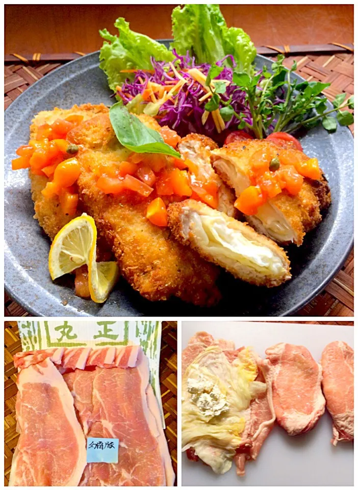 Cotoletta alla milanese🐷ｺﾄﾚｯﾀ ｱｯﾗ ﾐﾗﾈｰｾﾞ Italian Pork Cutlets🐽幻霜豚のﾐﾗﾉ風ｶﾂﾚﾂ|🌈Ami🍻さん