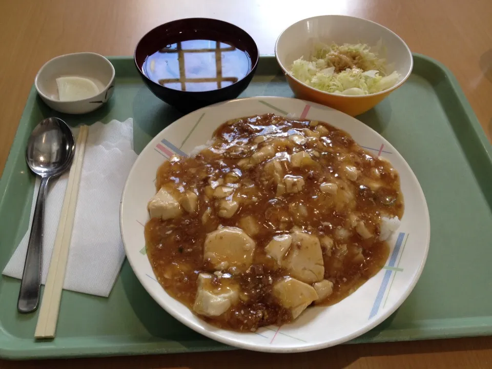 麻婆豆腐丼 大盛|おっちさん