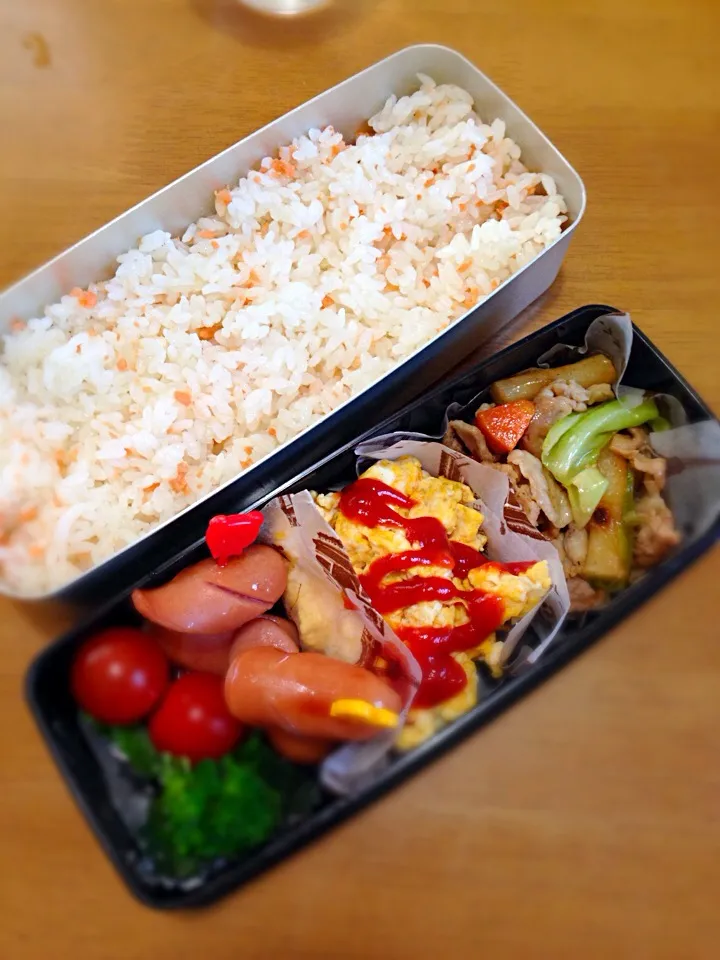 Snapdishの料理写真:お弁当3.24|きたろうさん