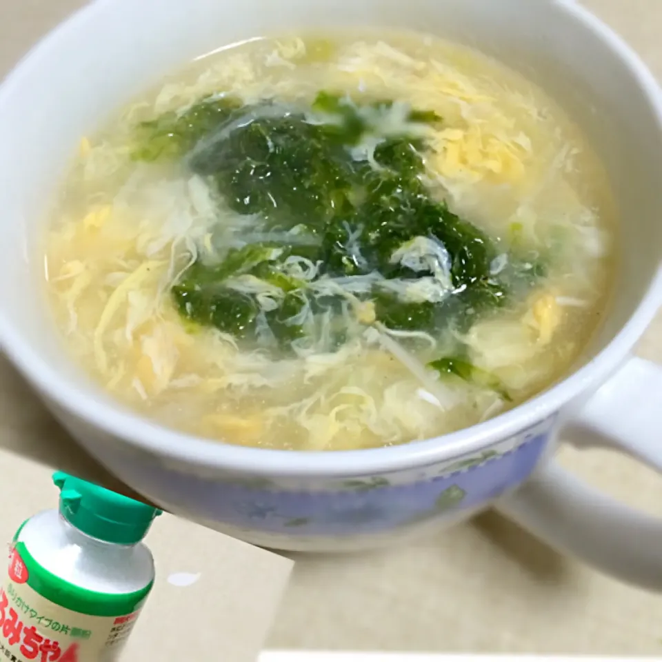 まいりさんの料理 ふわふわかき玉中華スープ🍲|hamamaさん