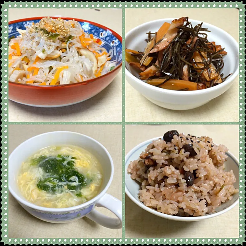 まいりさんの料理 白滝のきんぴら ☆まいりさん宅の食卓になっちゃった😄|hamamaさん