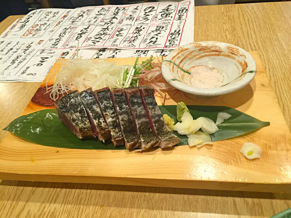 Snapdishの料理写真:カツオの藁焼き|Daisuke Hosonoさん