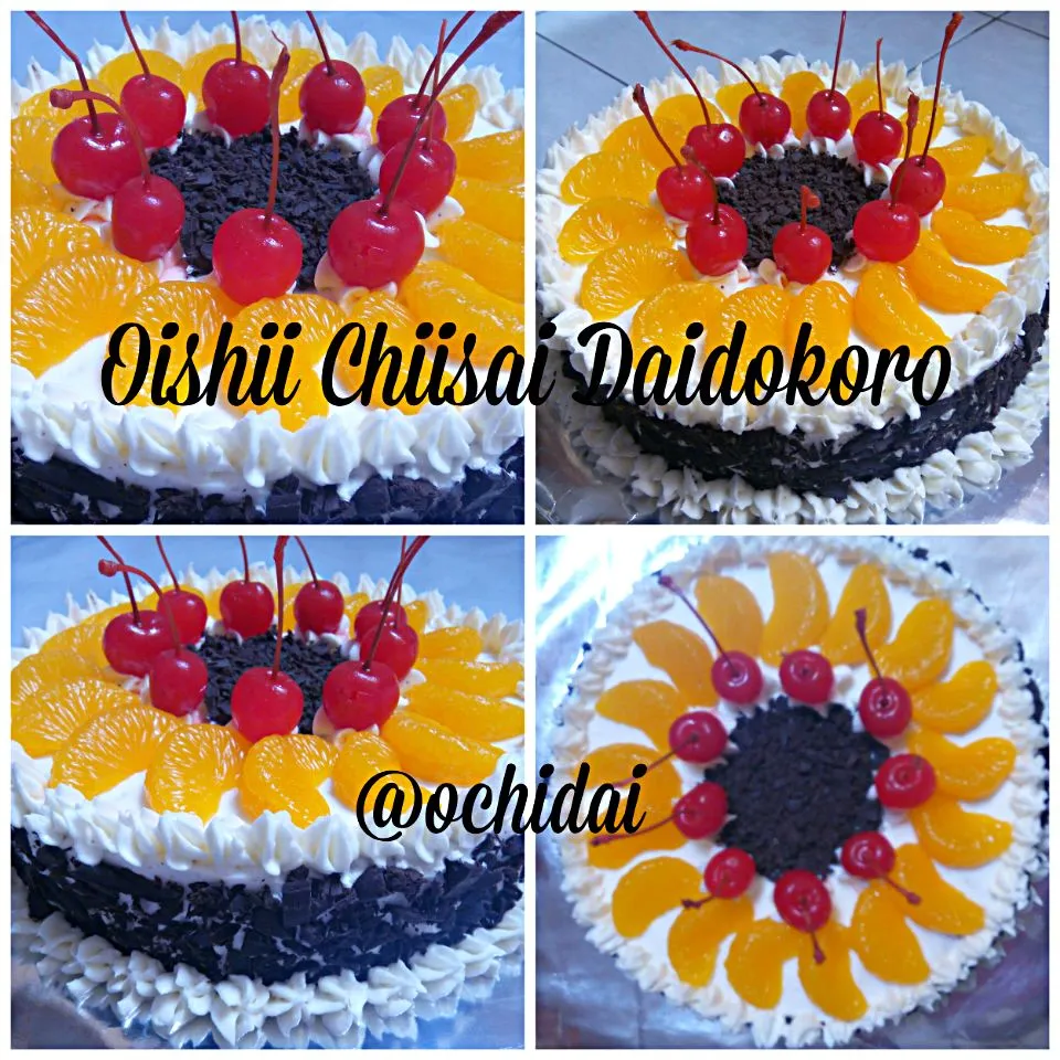 Fruity Blackforest #ochidaicake|Oishii Chiisai Daidokoroさん