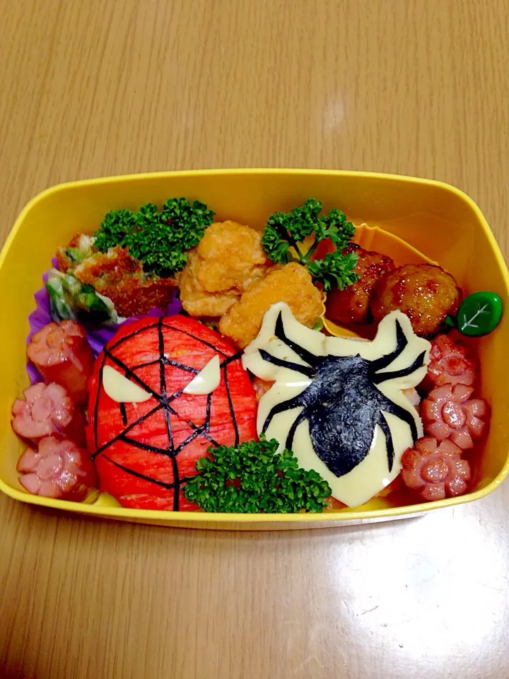 スパイダーマン弁当|エミさん