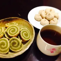 抹茶のうずまきクッキー♪|ゆいさん