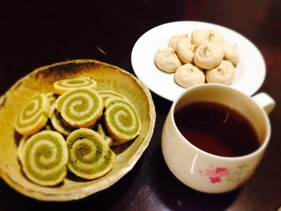 抹茶のうずまきクッキー♪|ゆいさん