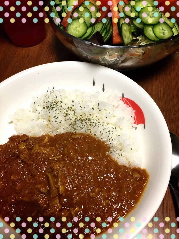 チキンカレー載せるの忘れてましたー。|mika☆さん