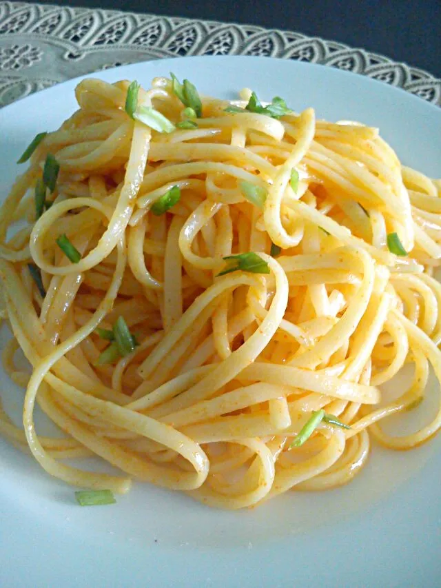 spicy lemon spaghetti|aisyahnaz yasminさん