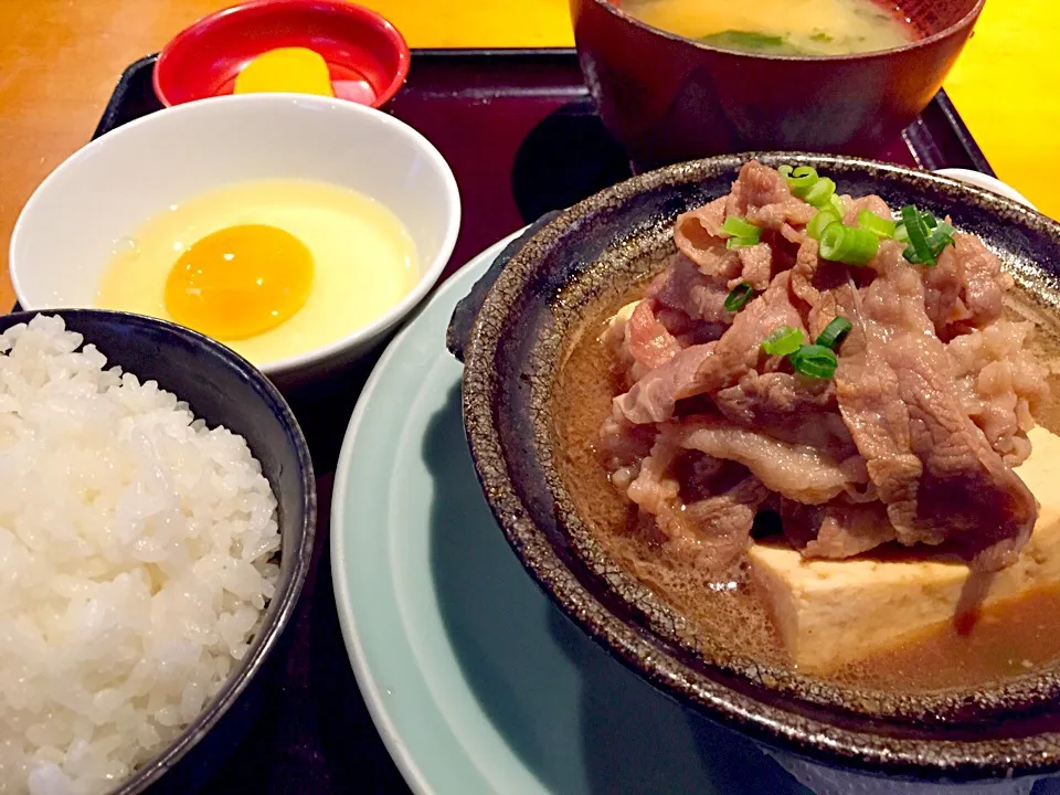 肉豆腐定食|SASAKI Hiroshiさん