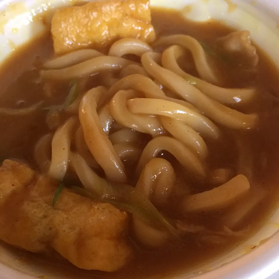 Snapdishの料理写真:熱々カレーうどん(◍•ڡ•◍)❤|いつみさん