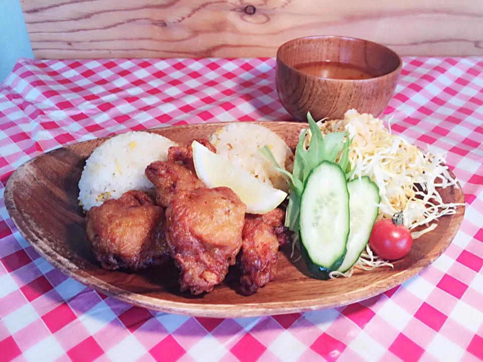 モチコチキン定食|ハワイ食堂 レアレアさん