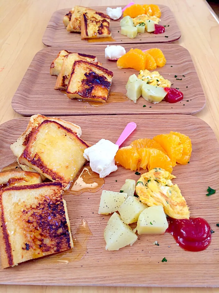 朝食🍞フレンチトースト|R-Kさん