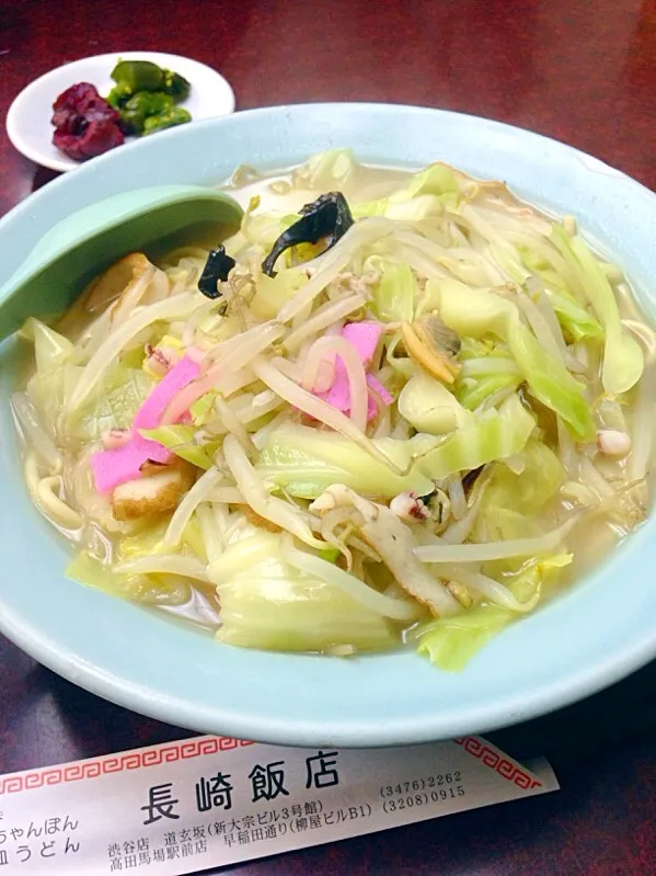 Snapdishの料理写真:長崎飯店のちゃんぼん＠渋谷|Yasuhiro Koikeさん