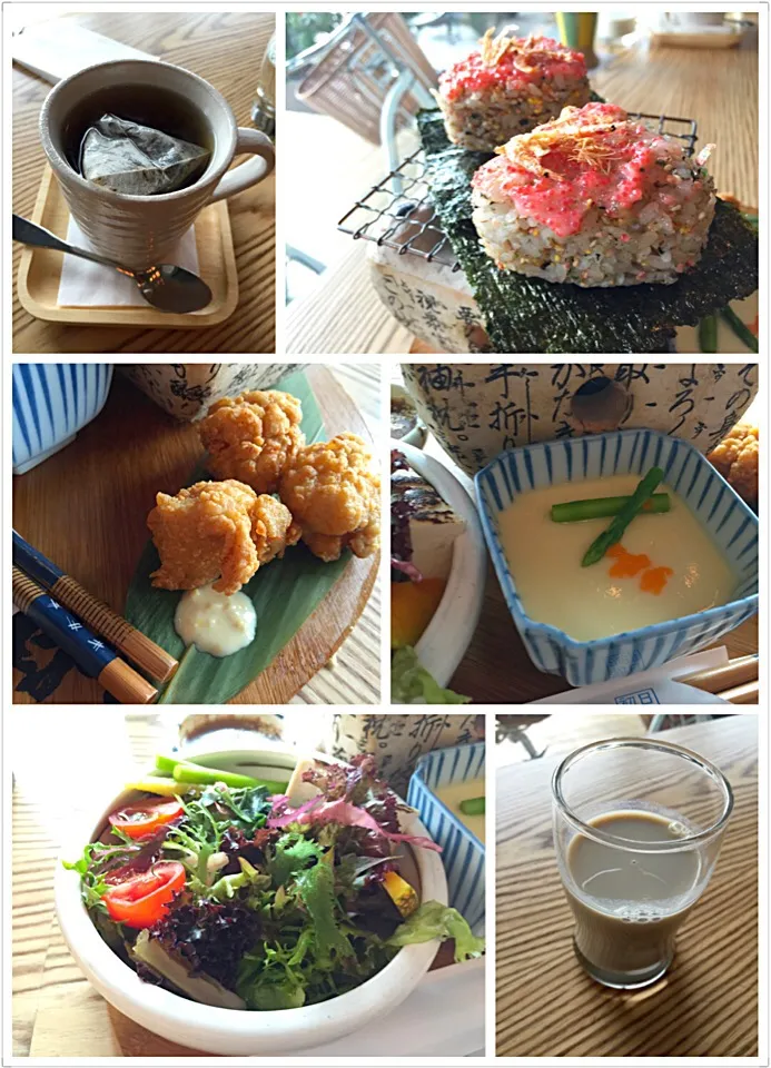 京都風櫻花飯糰套餐|Orangeさん