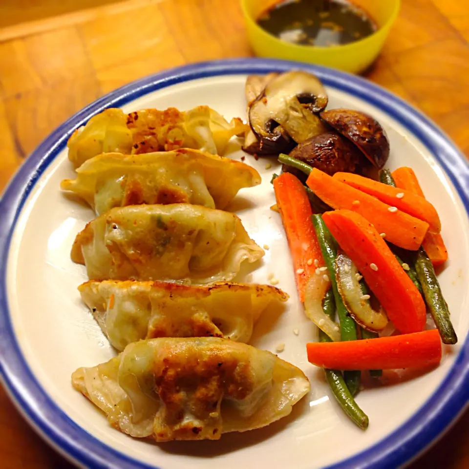 vegetarian gyoza still for #meatfreeweek|KC Agustinさん