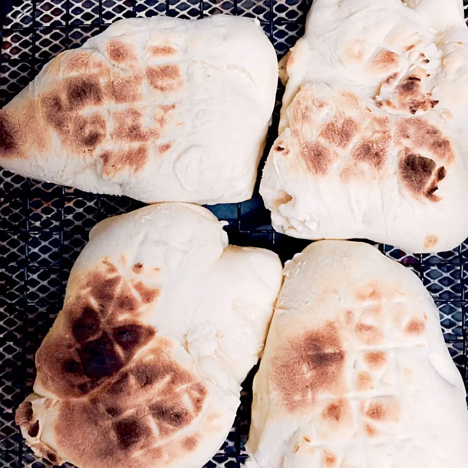 簡単網焼きパン|やこさん