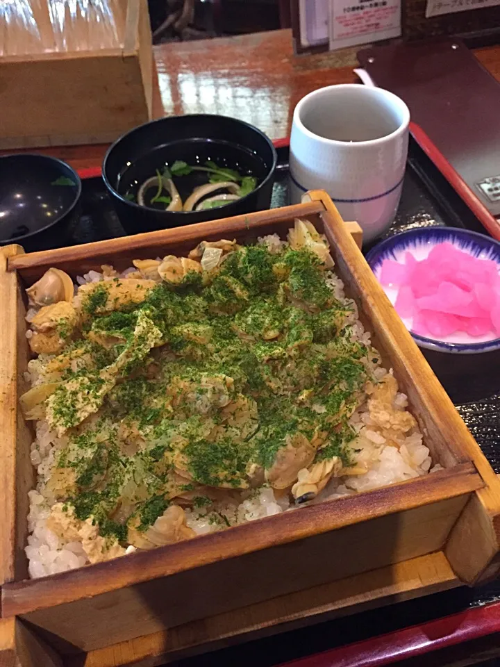 asari meshi (clam rice)|Reiko Araiさん